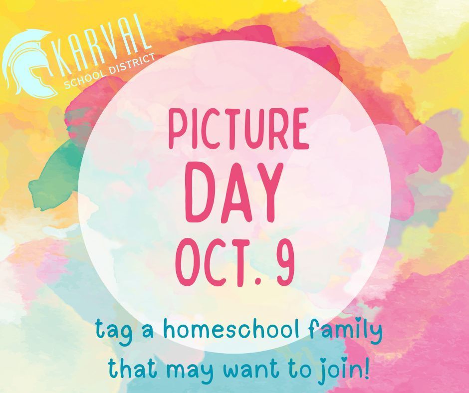 Picture Day Oct 9 - tag a homeschool family