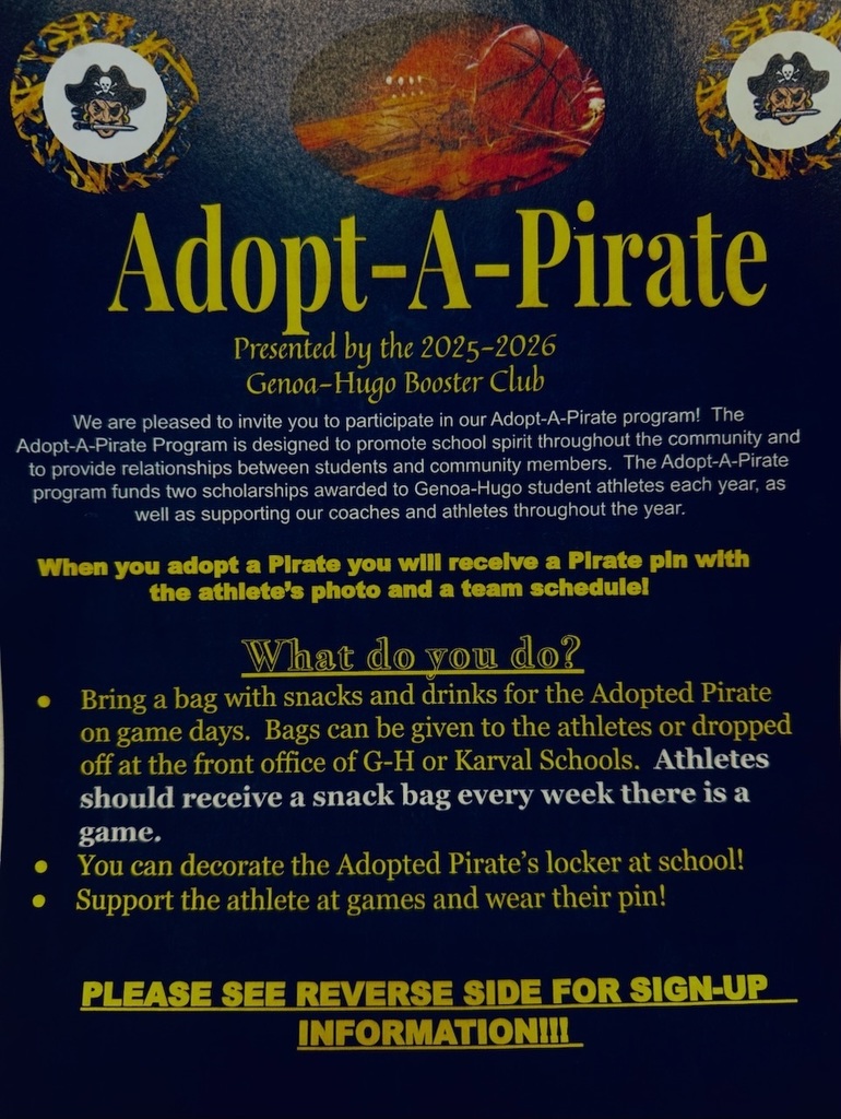 Adopt a Pirate Form