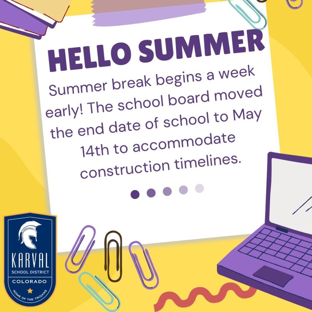 announcement in yellow