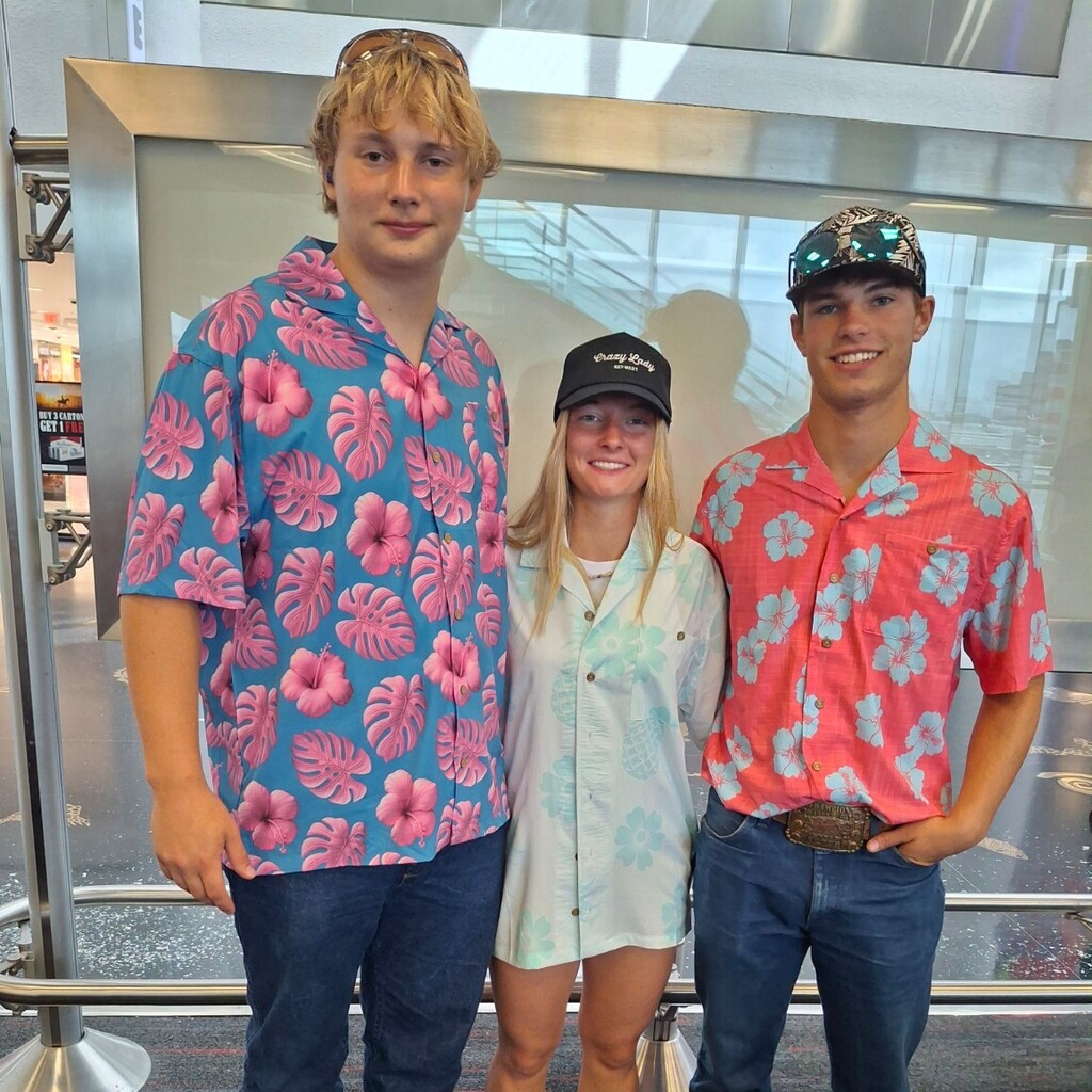Hawaiian shirts!