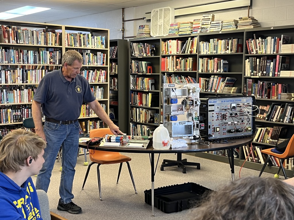Mr Walek and Lab Equipment 
