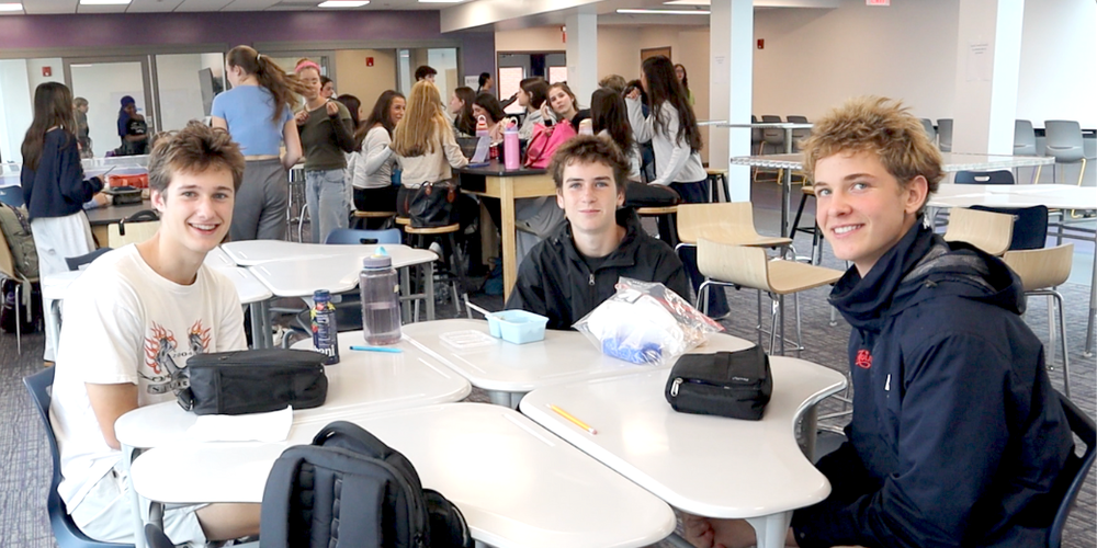 students in B Wing