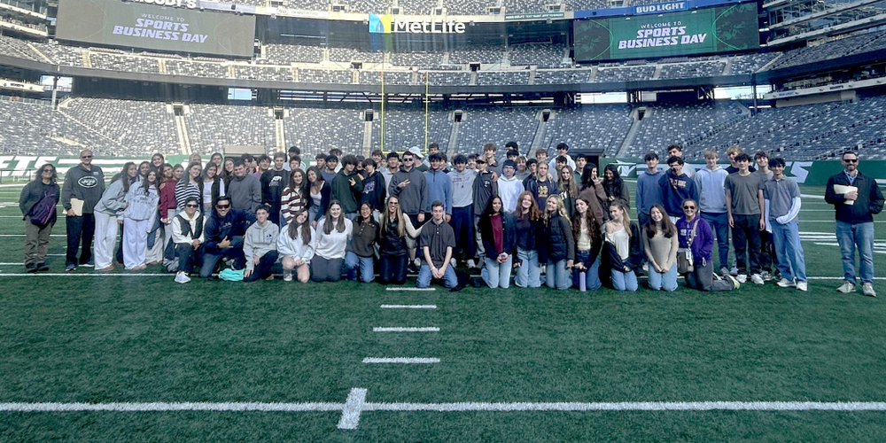students at Met Life Stadium