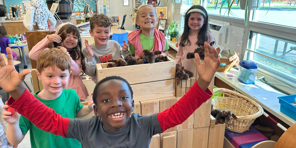 kindergarden students