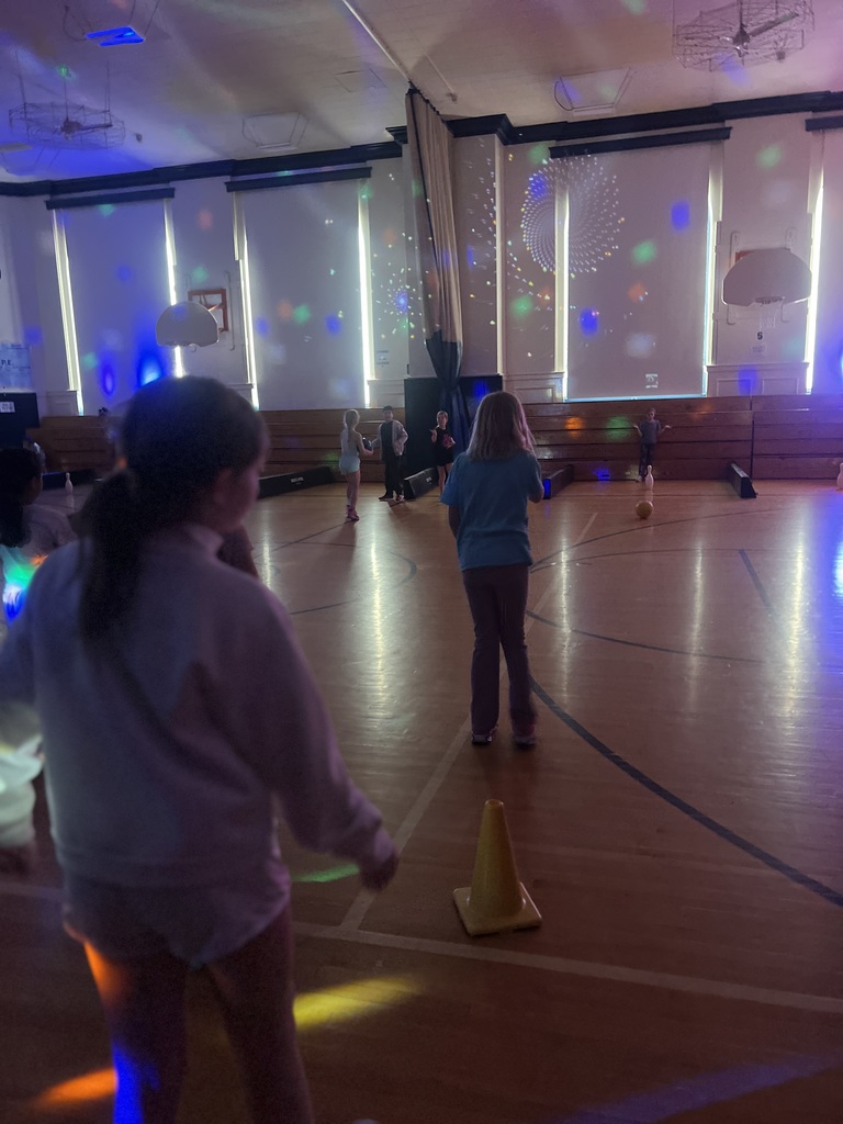 students bowling