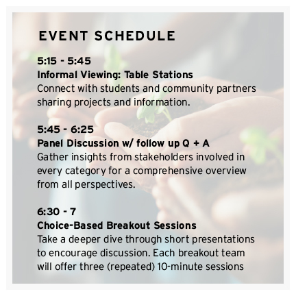 flyer with wording