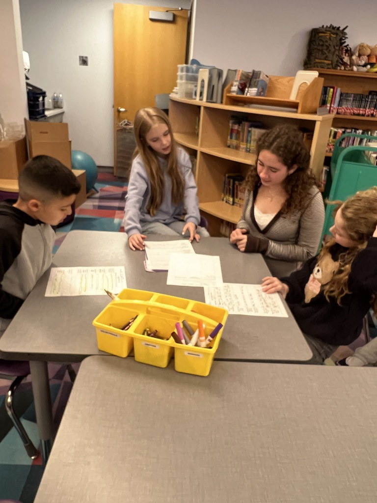 students sitting
