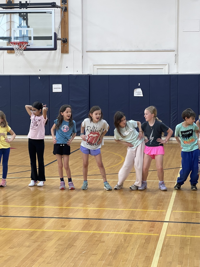 students dancing