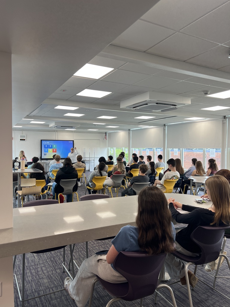 students sitting
