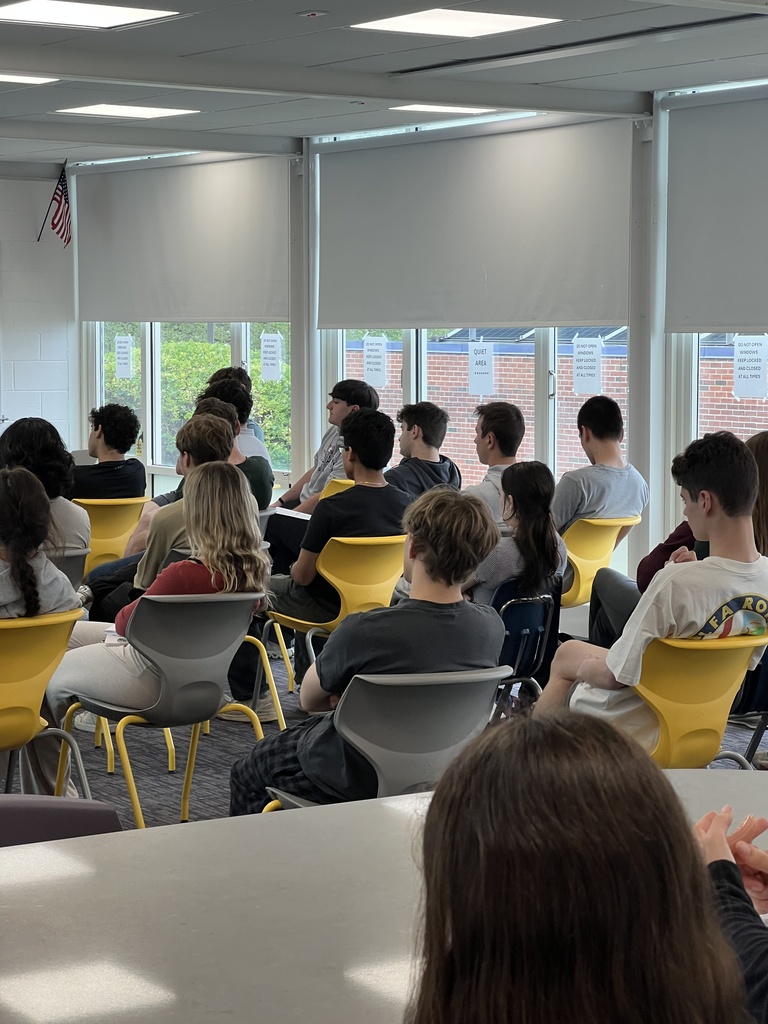 students sitting