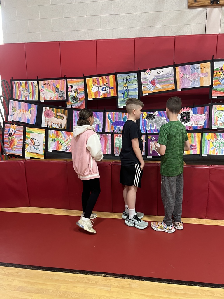 students standing