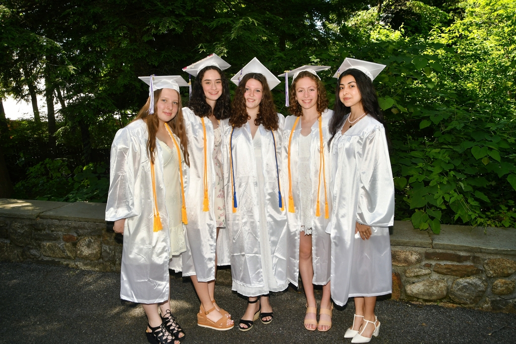 students standing