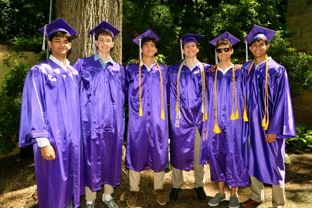 students standing