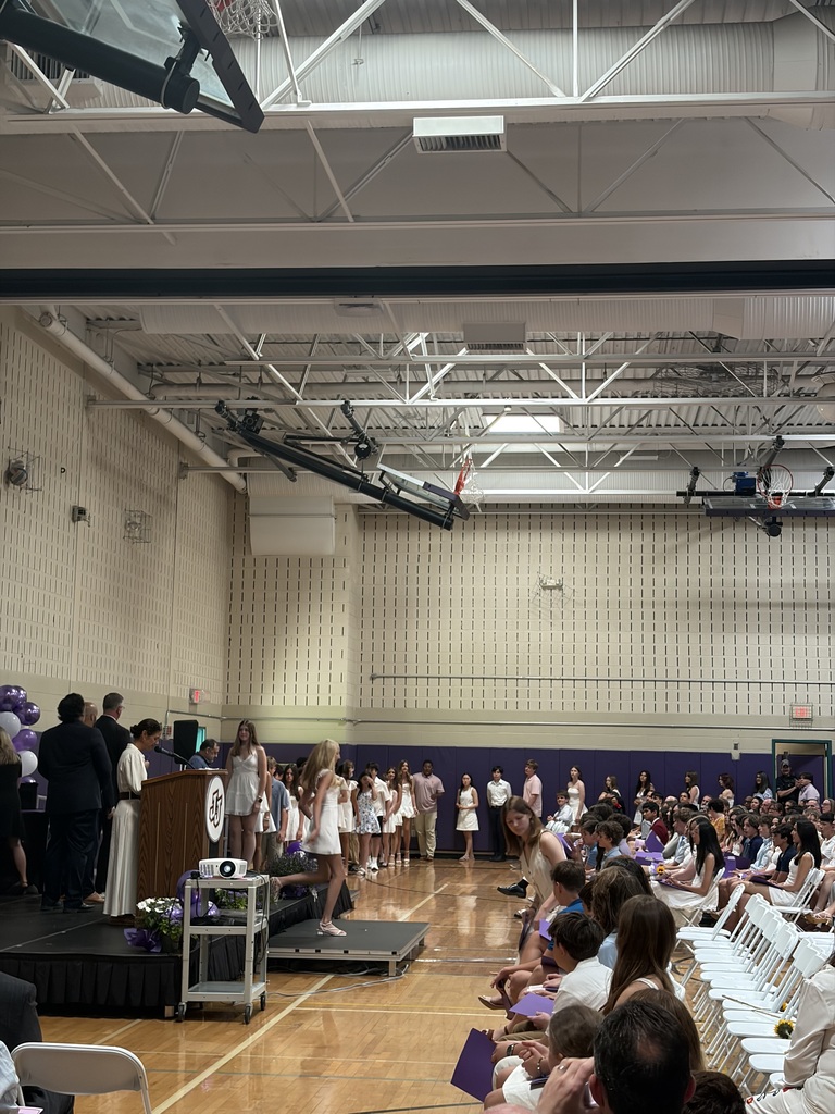 students standing