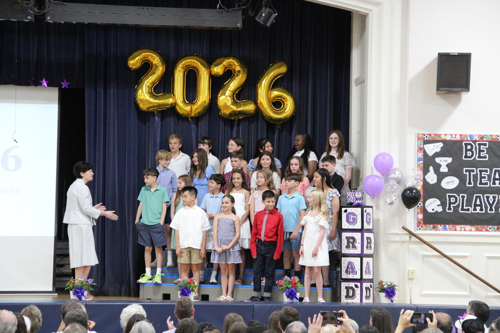 students standing
