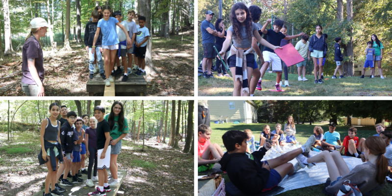 collage of challenge course