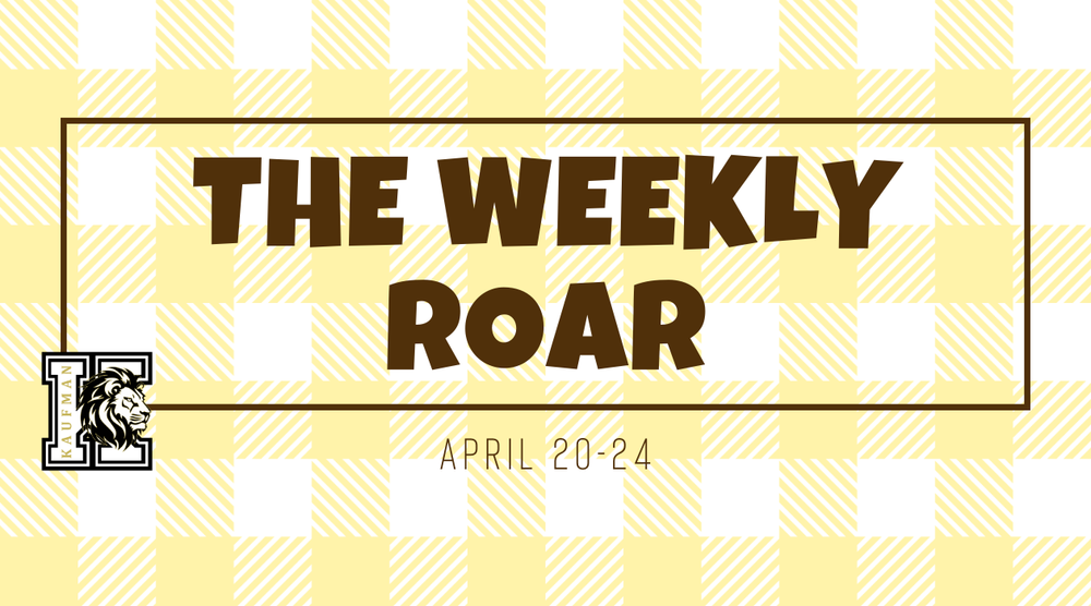 The Weekly ROAR!