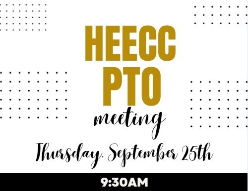 PTO Meeting Reminder