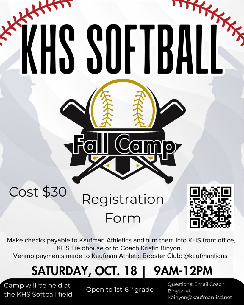 KHS Fall Softball Camp 2025