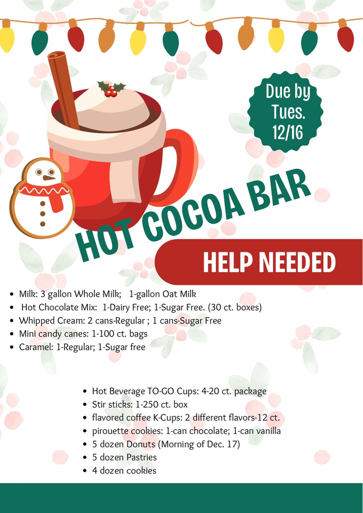 hot cocoa bar