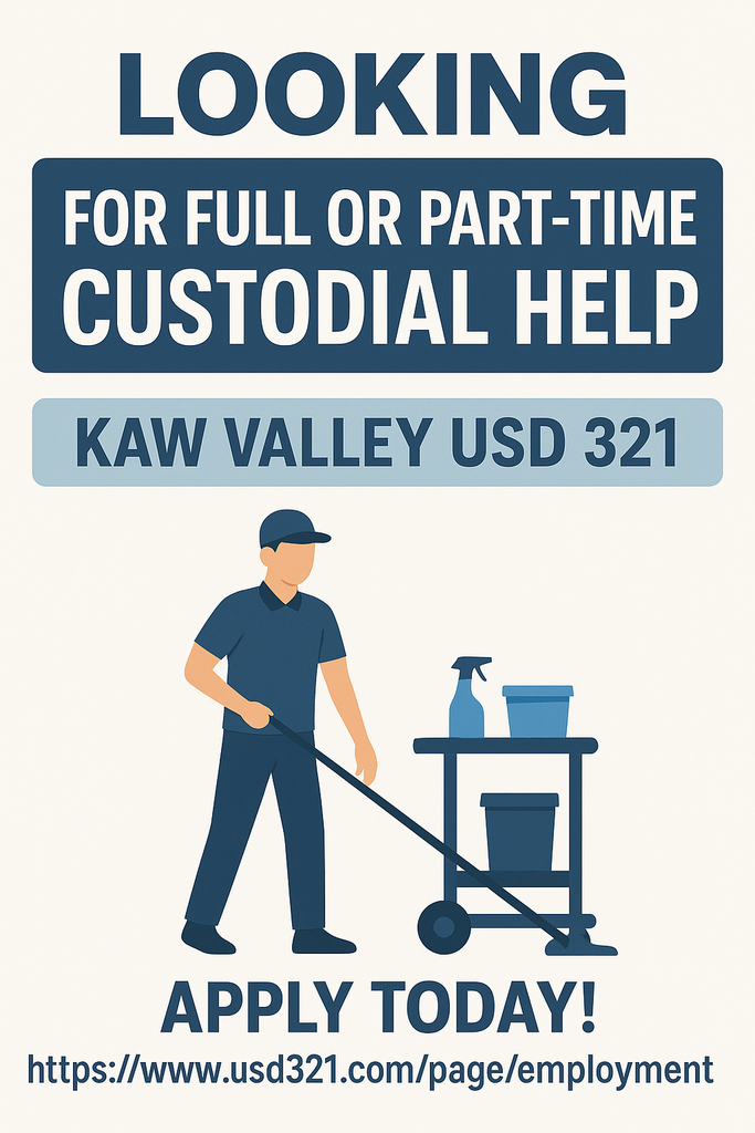 looking for custodial help apply today