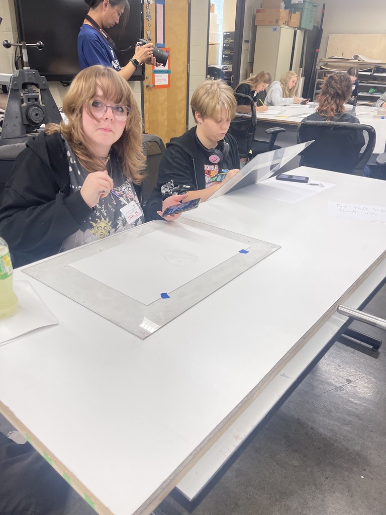 Ace Bisnett-Deiter and  Tallis Mcguire Searcy hard at work!