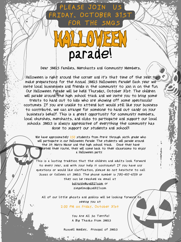 Black White Illustrative Halloween Party Poster (5)