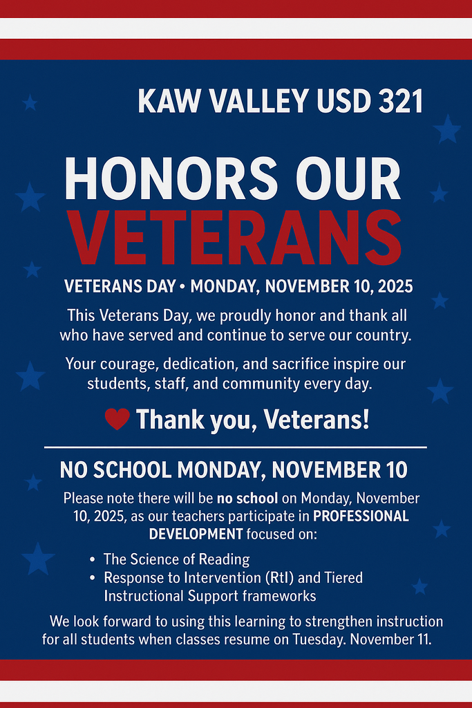 veterans day - no school