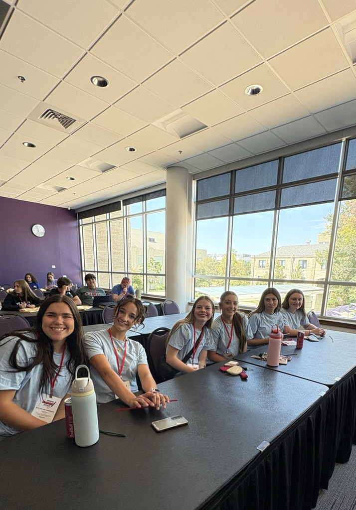 SMHS FCCLA officers at their annual leadership training in Manhattan 