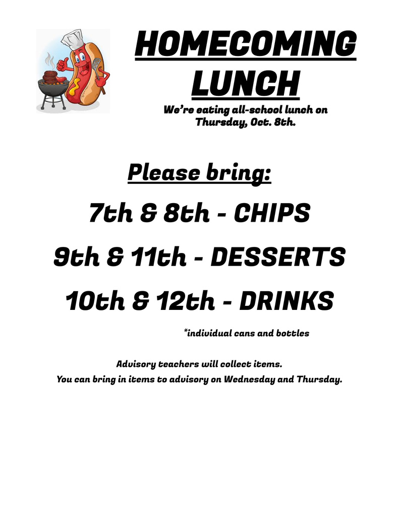 homecoming lunch