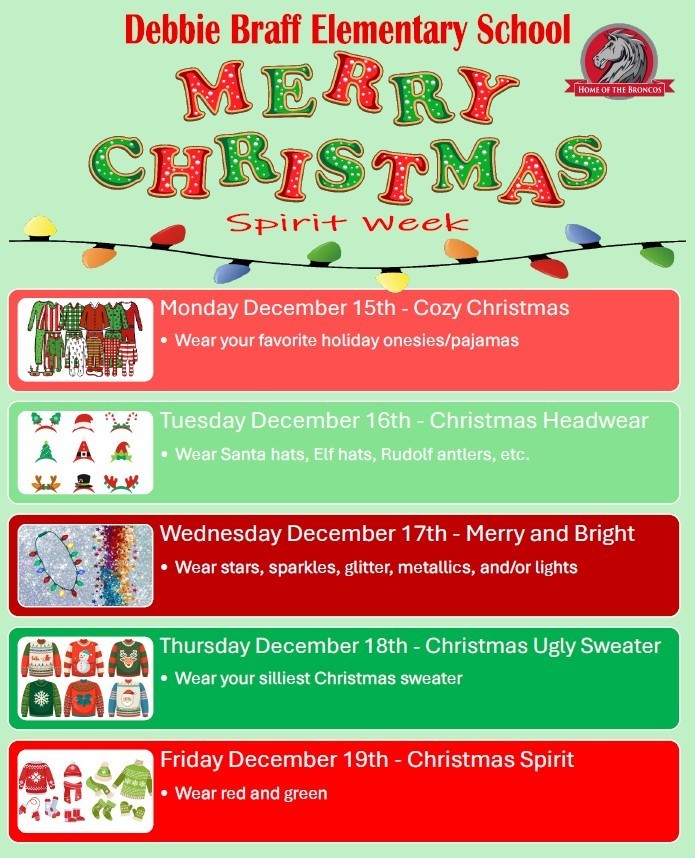 DBES Christmas Spirit  Week
