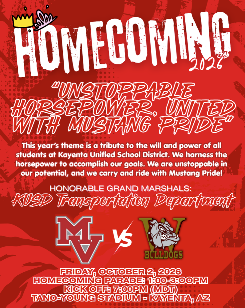 MVHS Announcement
