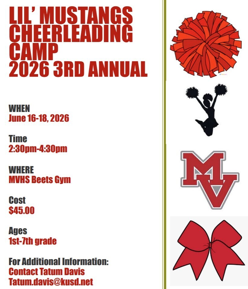 MVHS Announcement