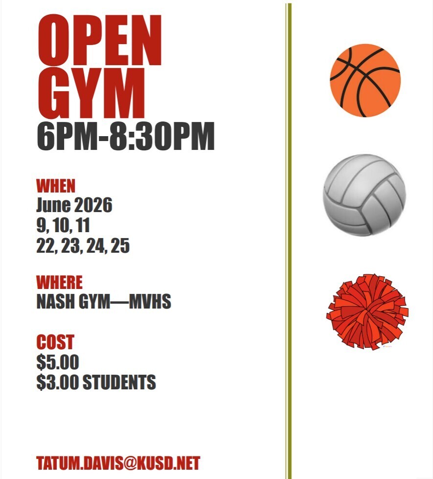 MVHS Announcement
