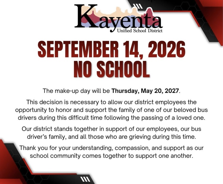 no school