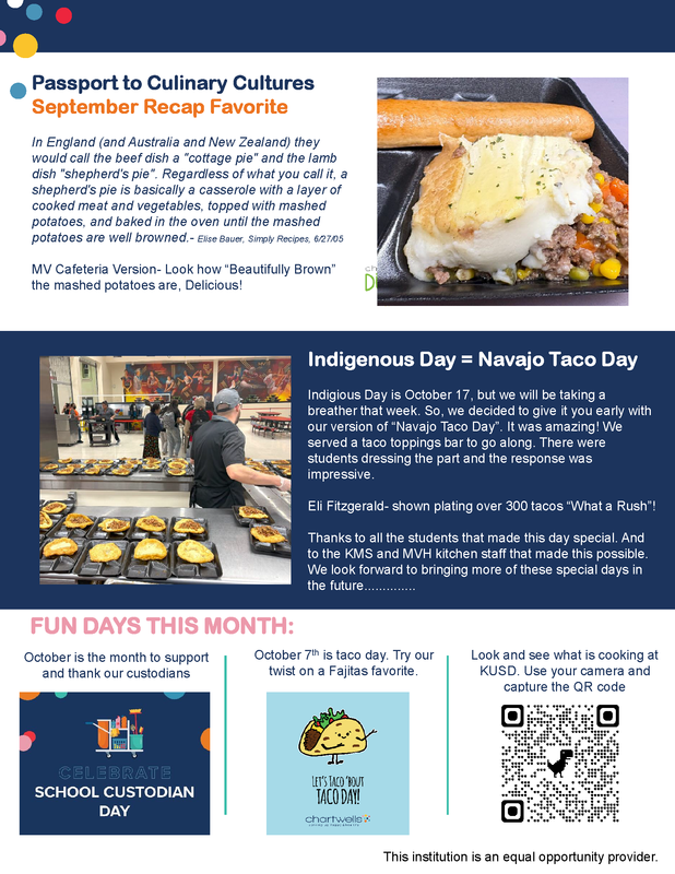 Chartwells Newsletter October 2025