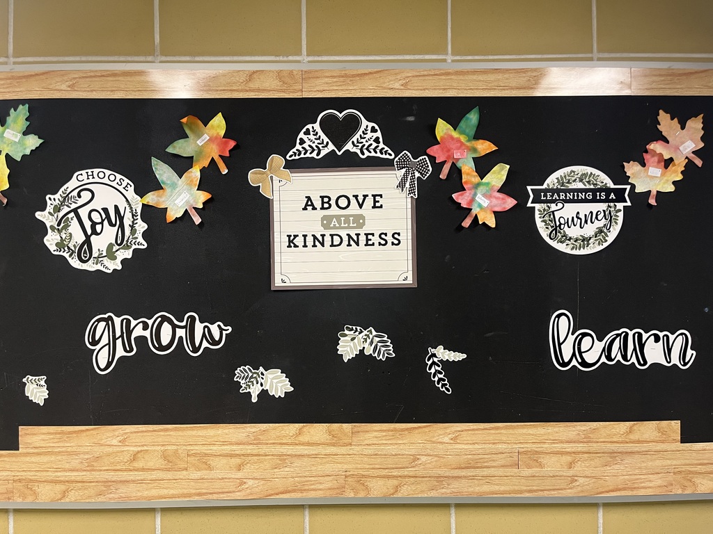 Kindness bulletin board