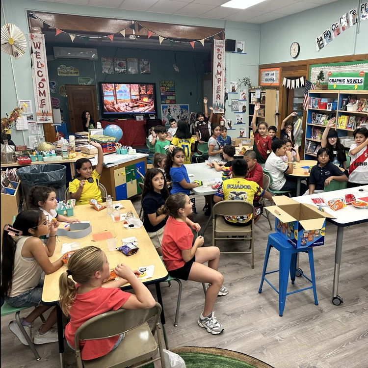 Hip hip hooray for Summer Reading! Great job to all the students who turned in their summer reading packets. They enjoyed treats, games, and fun literary activities as a reward. Thank you to Ms. Bird for organizing a fantastic event!