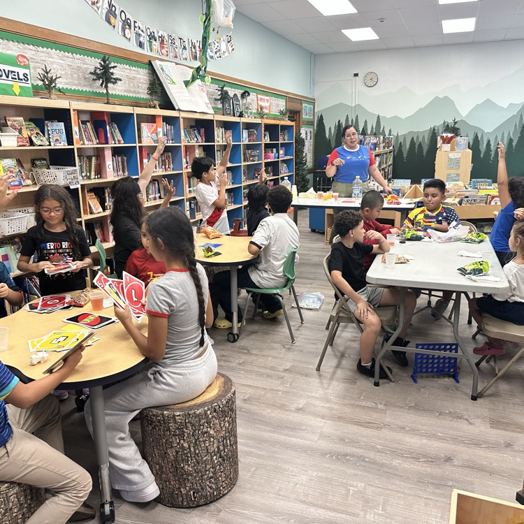 Hip hip hooray for Summer Reading! Great job to all the students who turned in their summer reading packets. They enjoyed treats, games, and fun literary activities as a reward. Thank you to Ms. Bird for organizing a fantastic event!