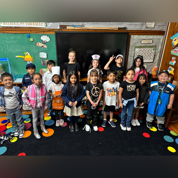 Today we dressed up as people we admire in honor of #RespectWeek!