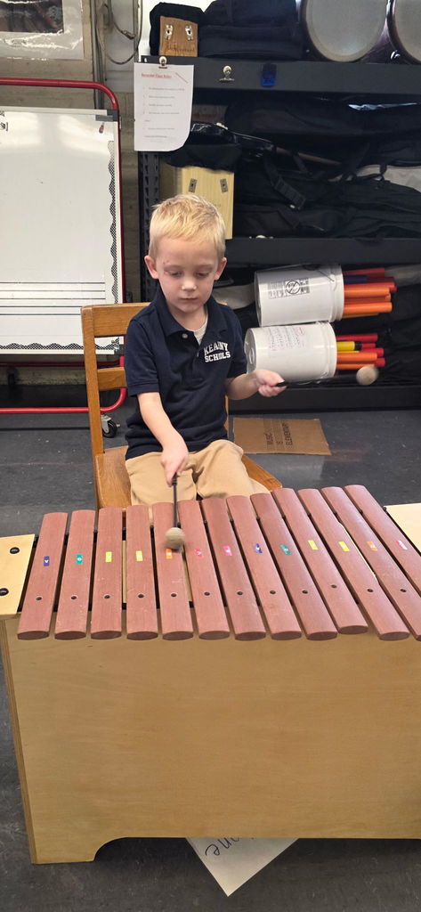 Prek percussion