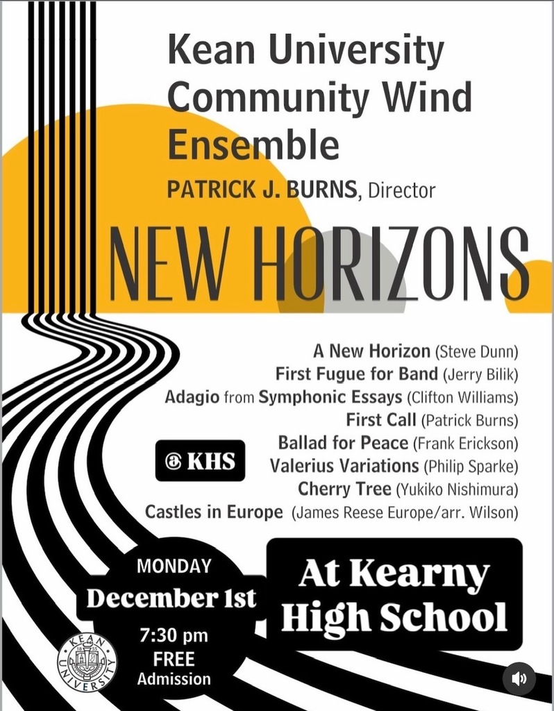 Wind Enselmble performance December 1st at 7:30