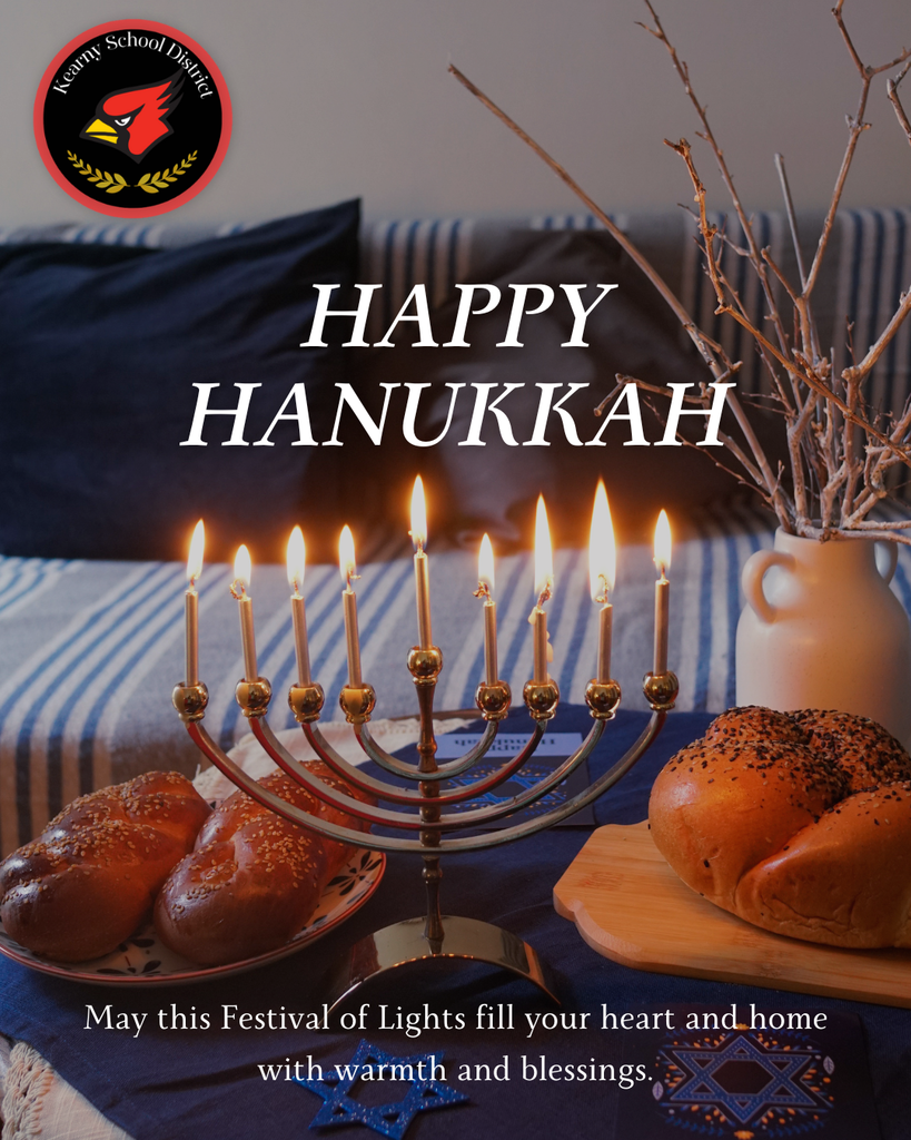 Happy Hanukkah from Kearny Schools