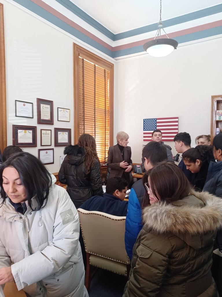 LMS Visit to Town Hall