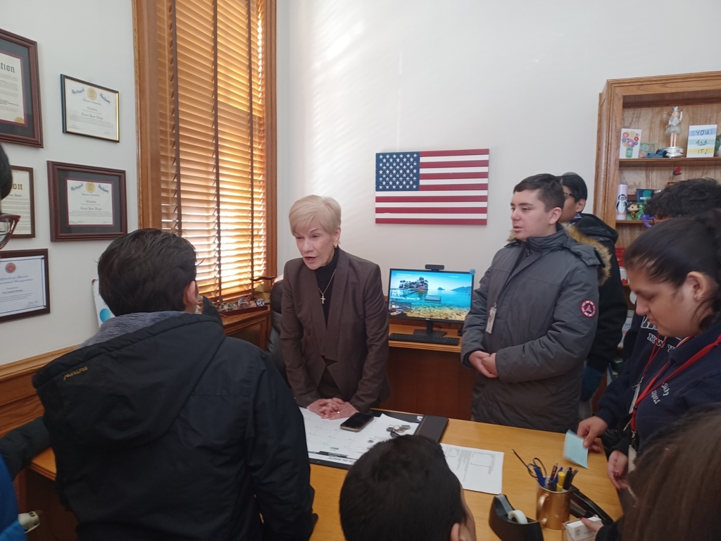 LMS Visit to Town Hall