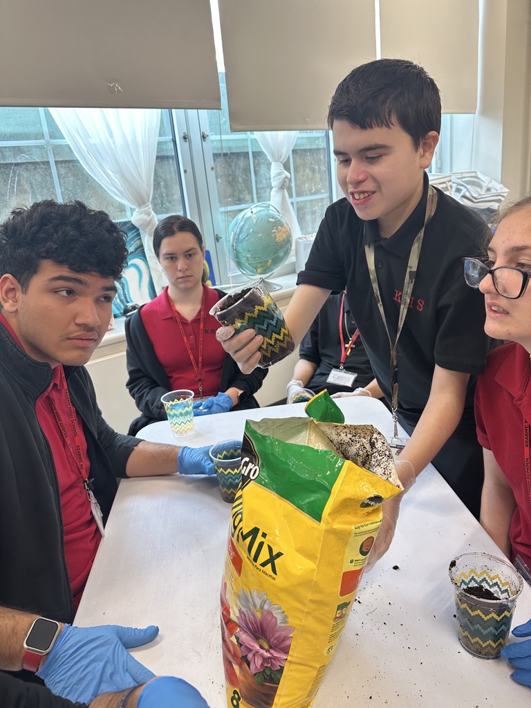 Ms. Hatfield’s Success Class contributed to the Earth Day celebration by planting some marigolds and inzinias.  The students had fun and are looking forward to tracking their growth.  