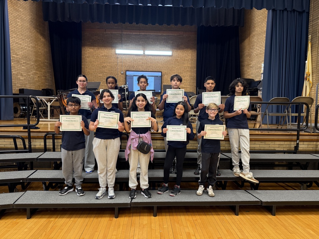 grade 6 principal's honors