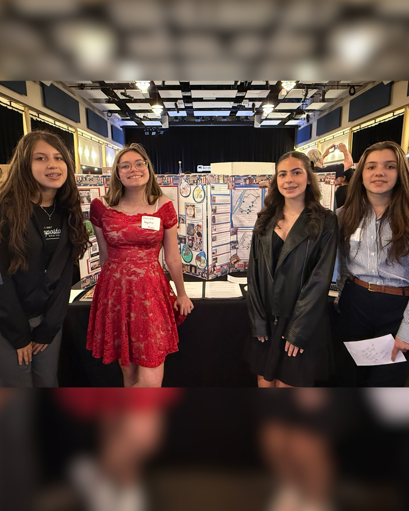 Girls presenting