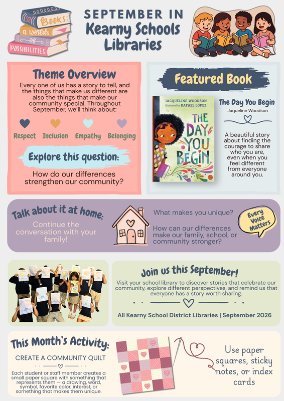 Kearny Reads Together:  Every Story Matters