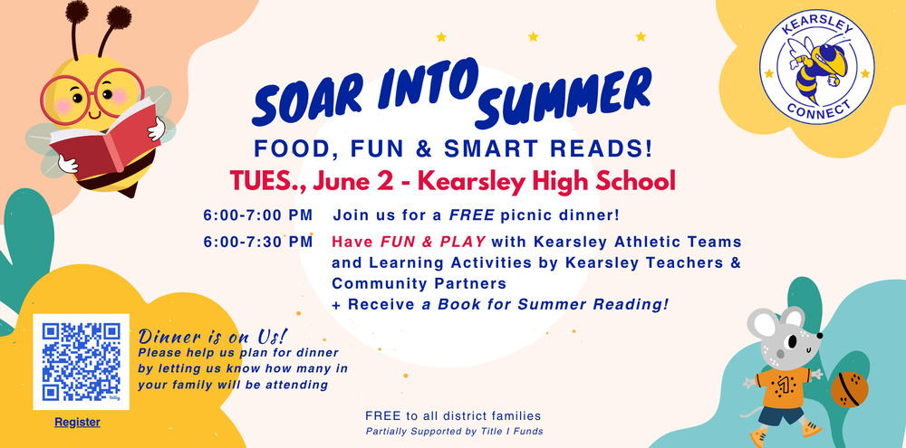 Soar Into Summer graphic